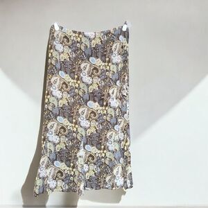 Notations l Full Skirt Midi l Back-zip l lined XL l EUC